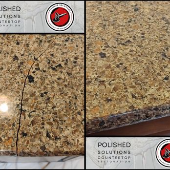 Polished Solutions - Quartz countertop broken / fracture repair Oregon Washington. - Countertop Installation Near Me - Portland, Oregon Polished Solutions - Quartz countertop broken / fracture repair Oregon Washington. - Countertop Installation Near Me - Portland, Oregon