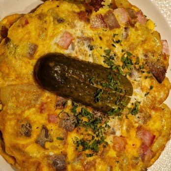 Restaurant Alte Post - Bauernomelette - Bavarian Near Me - Oberammergau, BY