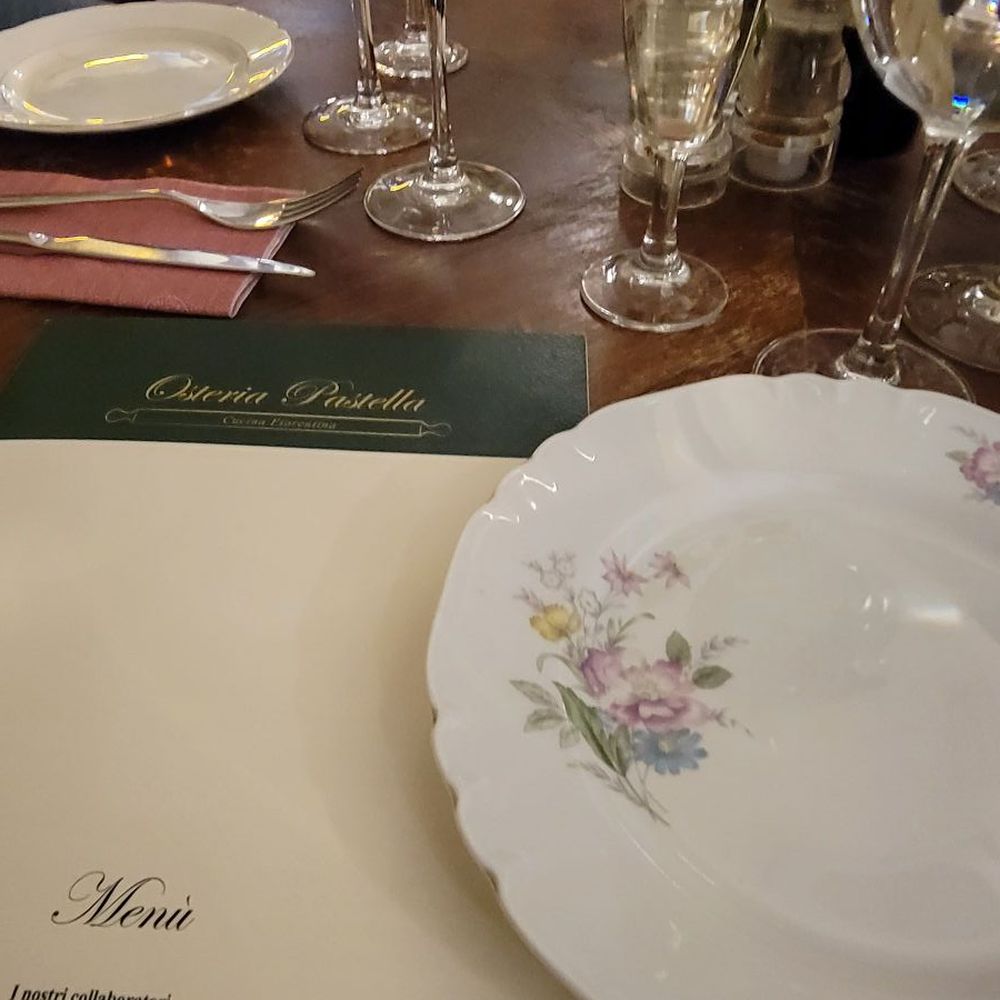 Osteria Pastella - Place setting - Tuscan Near Me - Florence, FI Osteria Pastella - Place setting - Tuscan Near Me - Florence, FI