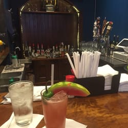 The bartender said he's a fan of obnoxious garnishes
