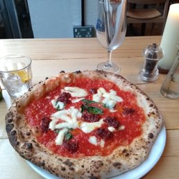Calebrese pizza. Nice and delicious!