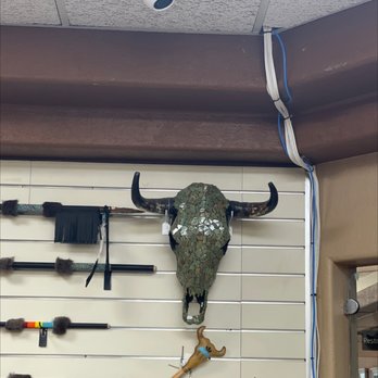 Thunderbird Gift Shop - Turquoise skull - Gift Shops Near Me - Mt Carmel Junction, Utah