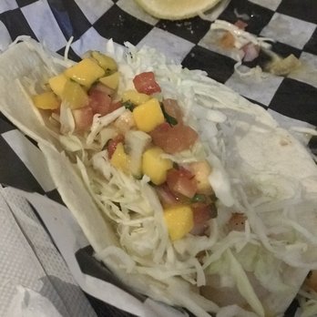 Twisted Shrimp - Last of 3 of the shrimp tacos that will be devoured! - Seafood Near Me - Islamorada, Florida