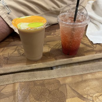 Spa World - Roasted multigrain tea and strawberry fruit are - Saunas Near Me - Centreville, Virginia