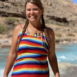 Ambrosia Massage Maui - Ambrosia at The Little Colorado in The Grand Canyon in June 2022