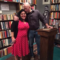 City Books - Poet Adriana Ramirez and fiction writer Marc Nieson.