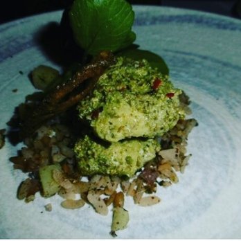 Flavour Bastard - Monkfish, watercress cream, baked rice, crispy lotus - British Near Me - London, XGL
