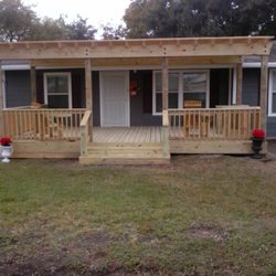 Flanders Home Service - Our customer loves their new front porch.