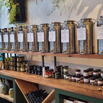 Totem - a display of jars of food on shelves - Coffee & Tea Supplies Near Me - Montreal, Quebec Totem - a display of jars of food on shelves - Coffee & Tea Supplies Near Me - Montreal, Quebec
