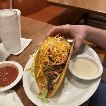 Los Compadres Cantina - Texas Sized Taco!!!! - Tex-Mex Near Me - Roanoke, Texas