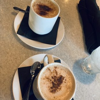 Gemelli Restaurant - Dirty chai & marocchino, both were so good - Italian Near Me - Asheville, North Carolina