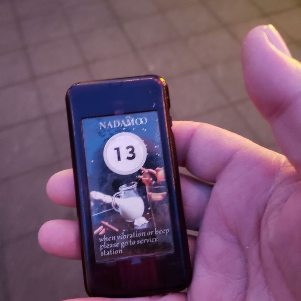 The device that let's you know your dreams are ready for consumption. The device that let's you know your dreams are ready for consumption.