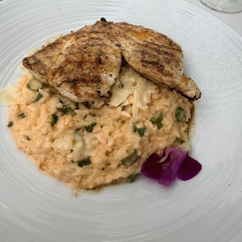 Rick's Café Boatyard - Garlic parm risotto with grilled chicken - American Near Me - Indianapolis, Indiana Rick's Café Boatyard - Garlic parm risotto with grilled chicken - American Near Me - Indianapolis, Indiana