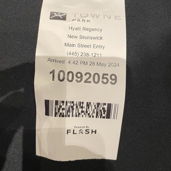 Hyatt Regency New Brunswick - Parking garage ticket. - Hotels Near Me - New Brunswick, New Jersey Hyatt Regency New Brunswick - Parking garage ticket. - Hotels Near Me - New Brunswick, New Jersey