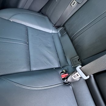 Mike's Tint Shop - Mess on seats directly after 2nd reinstall. - Car Window Tinting Near Me - Riverside, California