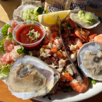 Brophy Bros - Went for lunch with some friends and had the seafood combo plate! It was absolutely amazing. I had to go the next day! Yummy - Seafood Near Me - Santa Barbara, California