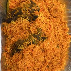 Awsan Mandi & Grill - Flaming hot Generous portion Kabsa w meat