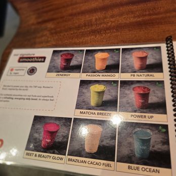 tap | 100% Gluten-Free Sandwiches & Açaí Bowls | Brickell - Menu - Brazilian Near Me - Miami, Florida