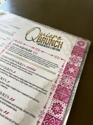 Menu photo 1 Quiero Brunch Temecula, CA