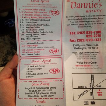 Dannie's Kitchen - Chinese Near Me - Washington, DC, District of Columbia