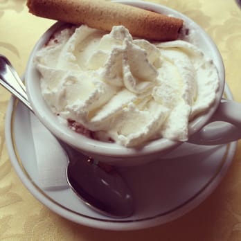 Rivoire - Decadent Hot Chocolate with Whipped Cream - A little pricey, but it was nice to take a break from the rain! - Patisserie/Cake Shop Near Me - Florence, FI
