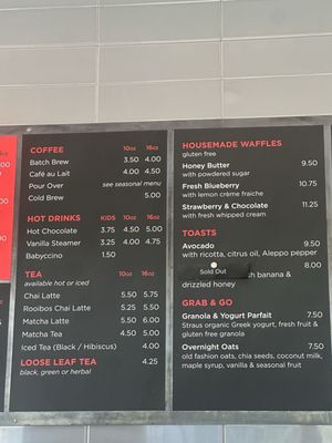 Menu photo 6 Equator Coffees Burlingame, CA