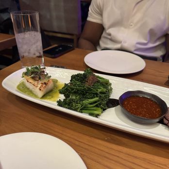 Roka Akor - Old Orchard - Broccolini, Ginger Shallot Dressing - Sushi Bars Near Me - Skokie, Illinois Roka Akor - Old Orchard - Broccolini, Ginger Shallot Dressing - Sushi Bars Near Me - Skokie, Illinois