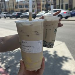 Large Pudding Milk Tea