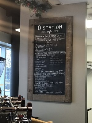 Menu photo 1 O Station Cafe Winnipeg, MB Menu photo 1 O Station Cafe Winnipeg, MB