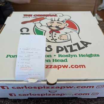 Carlo's Pizza - Box - Pizza Near Me - Port Washington, New York Carlo's Pizza - Box - Pizza Near Me - Port Washington, New York