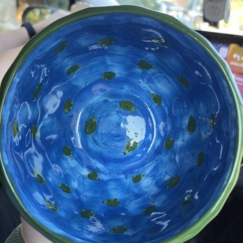Petroglyph Ceramic Lounge - My partner's zen turtle bowl for me - Paint-Your-Own Pottery Near Me - San Jose, California Petroglyph Ceramic Lounge - My partner's zen turtle bowl for me - Paint-Your-Own Pottery Near Me - San Jose, California