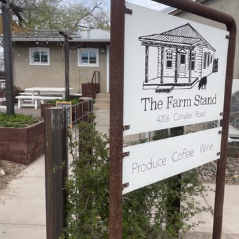 The Farm Stand - Outdoor Seating Areas - Coffee & Tea Near Me - Corrales, New Mexico