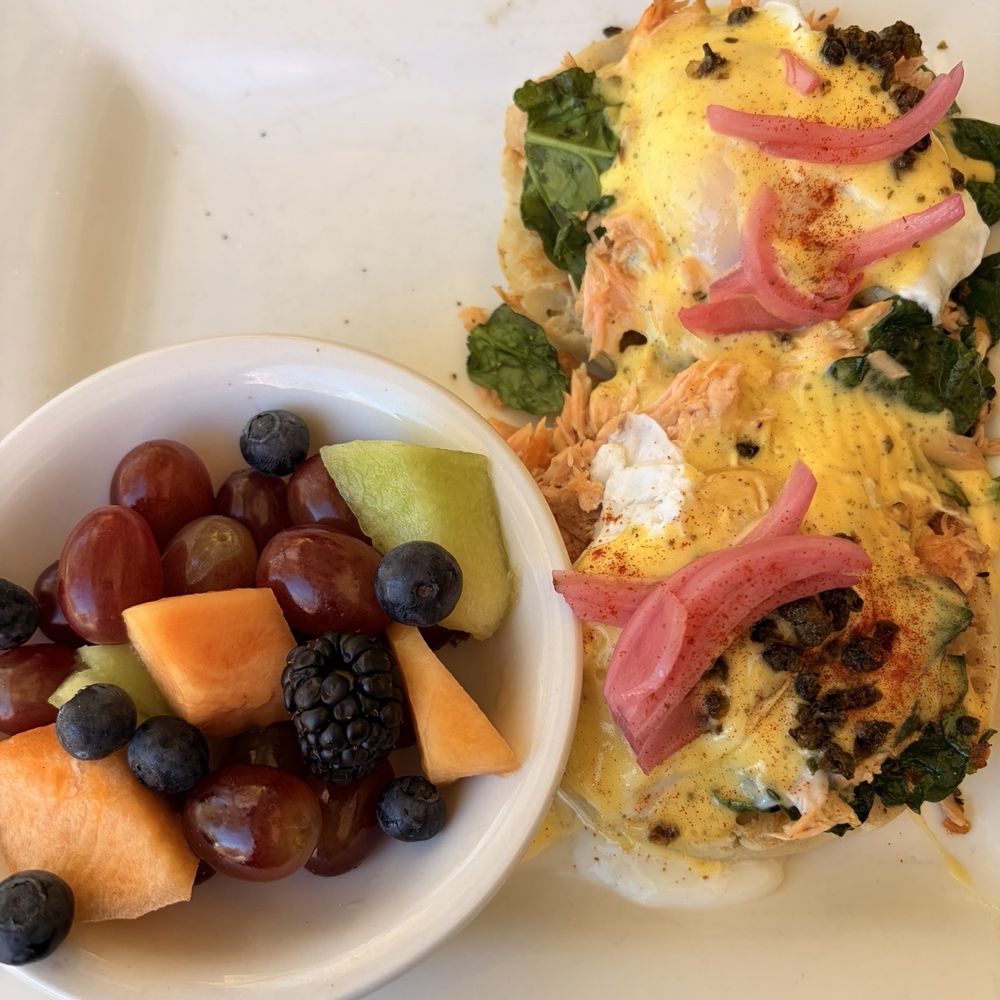 Chautauqua Dining Hall - salmon benedict - American Near Me - Boulder, Colorado Chautauqua Dining Hall - salmon benedict - American Near Me - Boulder, Colorado