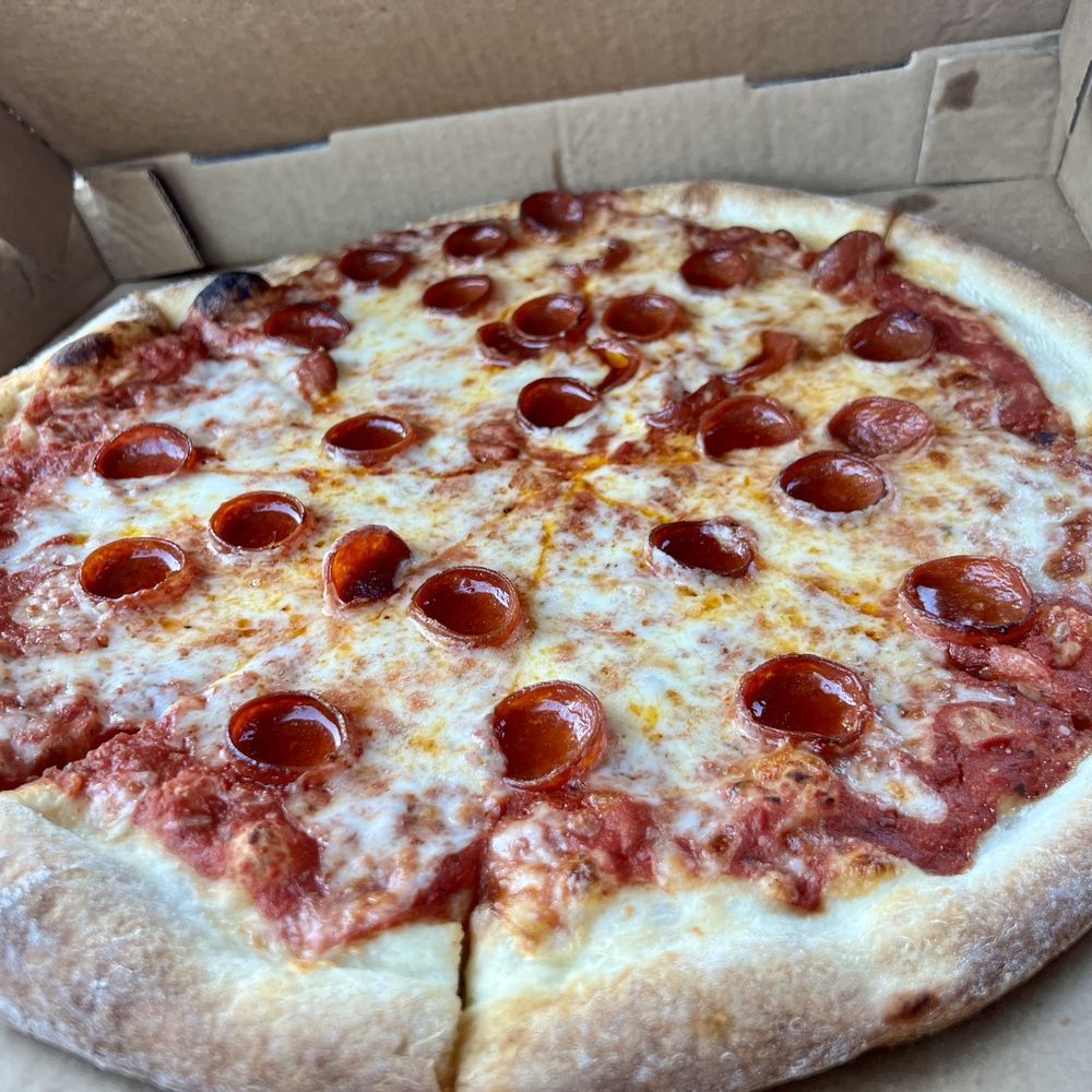 Pizza Chapel - Large pepperoni pizza - Bars Near Me - Virginia Beach, Virginia Pizza Chapel - Large pepperoni pizza - Bars Near Me - Virginia Beach, Virginia