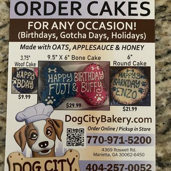 Dog City Bakery - Doggy Bake good. - Pet Stores Near Me - Marietta, Georgia