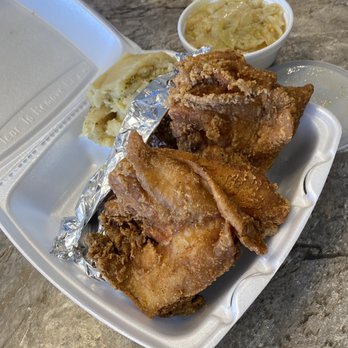 Mikki's Soul Food Cafe - Fried Chicken (all white meat) with 2 Sides - Southern Near Me - Pearland, Texas Mikki's Soul Food Cafe - Fried Chicken (all white meat) with 2 Sides - Southern Near Me - Pearland, Texas