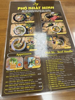Menu photo 6 Pho Nhat Minh San Jose, CA Menu photo 6 Pho Nhat Minh San Jose, CA