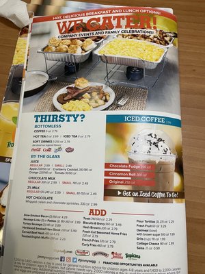 Menu photo 5 Jimmy's Egg Lawton, OK