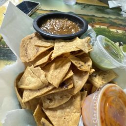 Free homemade chips n salsa