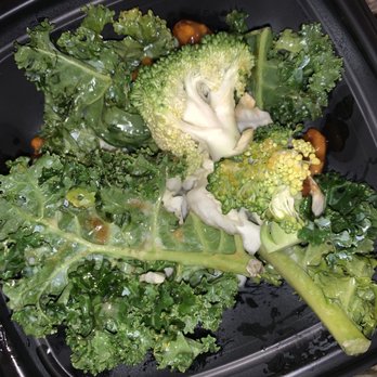Panda Express - My salad minus the shrimp I took off to steam it myself. :( - Chinese Near Me - Elgin, Texas