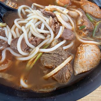 Viet Corner - The noodles aren't even the right ones for pho - Vietnamese Near Me - Houston, Texas