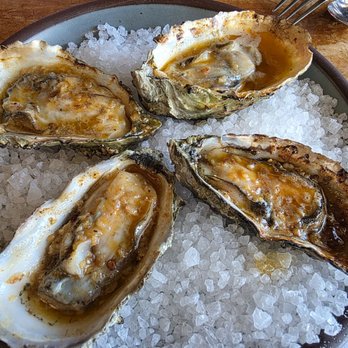 Hog Island Oyster - Grilled oyster chipotle bourbon - Seafood Near Me - San Francisco, California