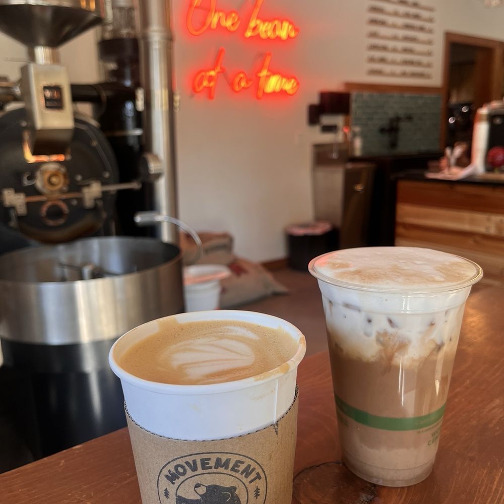 The Roastery - Caramel latte and cold brew with cold foam - Coffee Roasteries Near Me - Stowe, Vermont The Roastery - Caramel latte and cold brew with cold foam - Coffee Roasteries Near Me - Stowe, Vermont