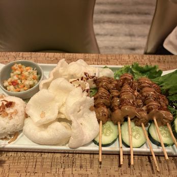 Au Lac - Chicken sate!!!! - Vegan Near Me - Los Angeles, California