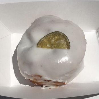 The Goods - Lemon and mixed berry- donut was fluffy and melt-in-my-mouth. House-made jams inside were well worth the sugar surge. - Donuts Near Me - Carlsbad, California The Goods - Lemon and mixed berry- donut was fluffy and melt-in-my-mouth. House-made jams inside were well worth the sugar surge. - Donuts Near Me - Carlsbad, California