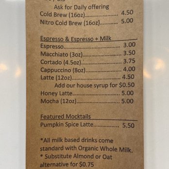 Syndicate - Menu 2 of 2 this is always changing or expanding - Bakeries Near Me - Sierra Madre, California