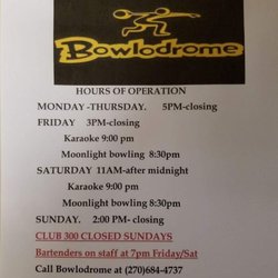 The BOWLODROME - More info