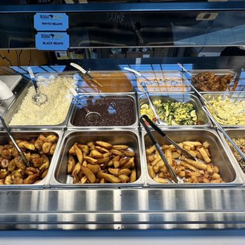 Terra Nossa Brazilian Grill - Steam tray featuring hot sides - Brazilian Near Me - Providence, Rhode Island