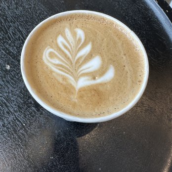 Backlot Coffee - Pretty latte art! - Coffee & Tea Near Me - Chicago, Illinois