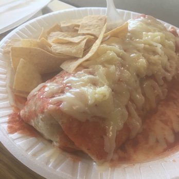 Los Dos Toritos - Wet Chicken Burrito - Seafood Near Me - Baker, California Los Dos Toritos - Wet Chicken Burrito - Seafood Near Me - Baker, California